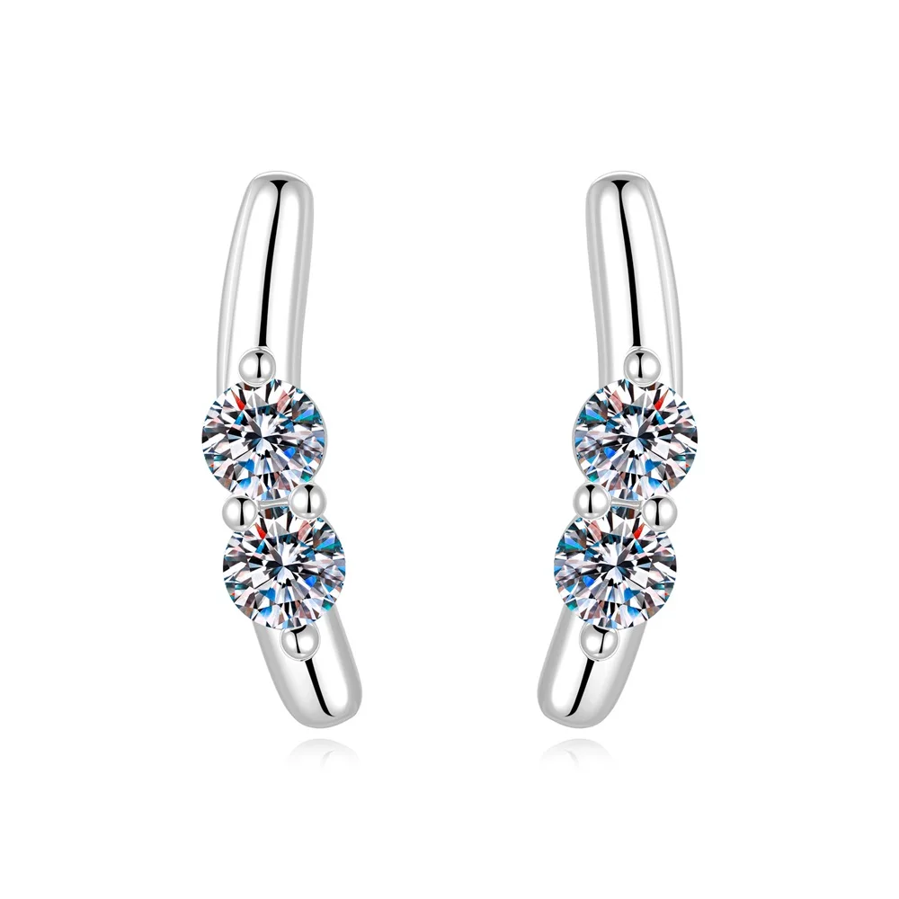 Серьги-гвоздики из муассанита цвета D, модные, из стерлингового серебра S925, для женщин, подарок на День рождения, День матери, годовщину, вечеринку, ювелирное украшение
Серьги-гвоздики из муассанита цвета D, модные, из стерлингового серебра S925, для женщин, подарок на День рождения, День матери, годовщину, вечеринку, ювелирное украшение