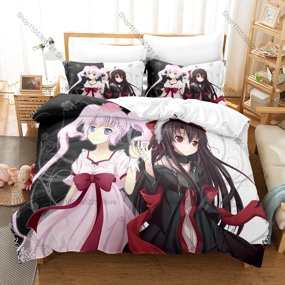 The Mystic Archives of Dantalian Vintage Anime Print 3PCS Bedding Set Duvet Cover + 2 Pillowcases Soft Bed Linen Gothic Anime
The Mystic Archives of Dantalian Vintage Anime Print 3PCS Bedding Set Duvet Cover + 2 Pillowcases Soft Bed Linen Gothic Anime