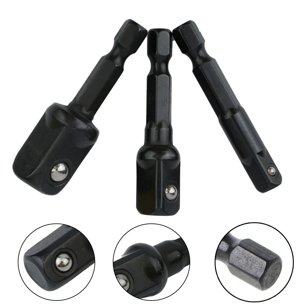 Tool Nut Driver Sockets Replacement 3pcs/kit 50mm Accessories Black For Electric Screwdriver Tool For Screwdriver Handle Useful
Tool Nut Driver Sockets Replacement 3pcs/kit 50mm Accessories Black For Electric Screwdriver Tool For Screwdriver Handle Useful