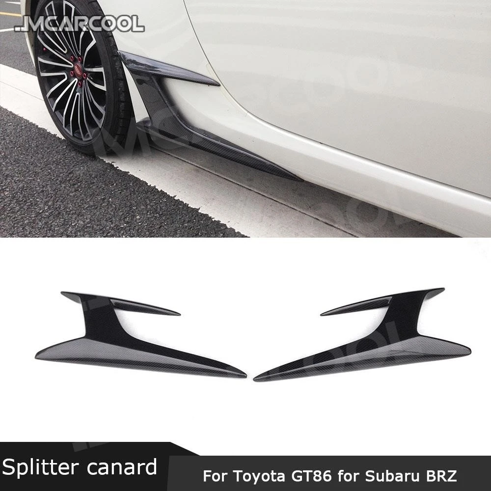 JMCARCOOL Carbon fiber Side Skirts Splitters Canards For Toyota GT86 For Subaru BRZ 2014-2016
JMCARCOOL Carbon fiber Side Skirts Splitters Canards For Toyota GT86 For Subaru BRZ 2014-2016