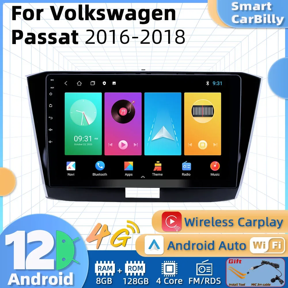 Автомобильный радиоприемник для VW Volkswagen Passat 2016-2018 2 Din Android Стерео Авторадио мультимедийный плеер навигация GPS головное устройство Carplay
Автомобильный радиоприемник для VW Volkswagen Passat 2016-2018 2 Din Android Стерео Авторадио мультимедийный плеер навигация GPS головное устройство Carplay