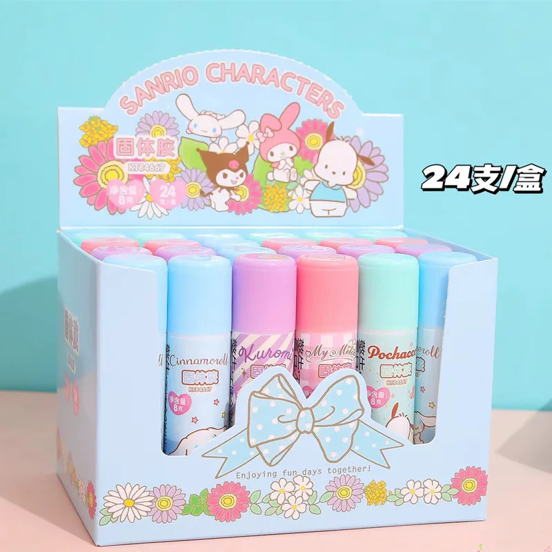 Sanrio Kuromi Melody Cinnamoroll Solid Glue Student Diy Manually Rotates Solid Glue Stick To Stick Glue Stationery Wholesale
Sanrio Kuromi Melody Cinnamoroll Solid Glue Student Diy Manually Rotates Solid Glue Stick To Stick Glue Stationery Wholesale