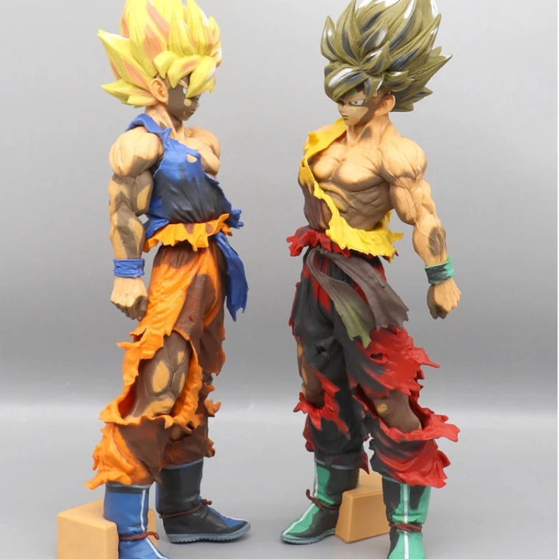 Коллекционная фигурка Гоку Супер Сайян из Dragon Ball Super, 32 см, с эффектом повреждений, большая модель, статуэтка, украшение для рабочего стола, игрушка
Коллекционная фигурка Гоку Супер Сайян из Dragon Ball Super, 32 см, с эффектом повреждений, большая модель, статуэтка, украшение для рабочего стола, игрушка