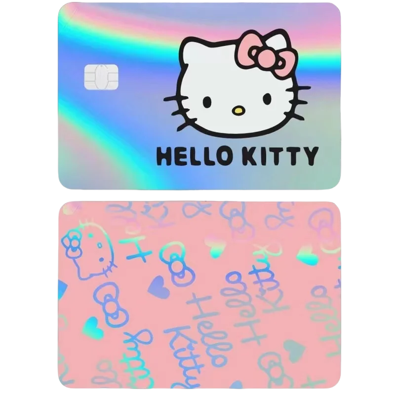 Hello Kitty Laser Credit Card Patch Front Back Bank Student Bus Card Decoration Anti Slip Wear Resistant Women Toy wholesale
Hello Kitty Laser Credit Card Patch Front Back Bank Student Bus Card Decoration Anti Slip Wear Resistant Women Toy wholesale