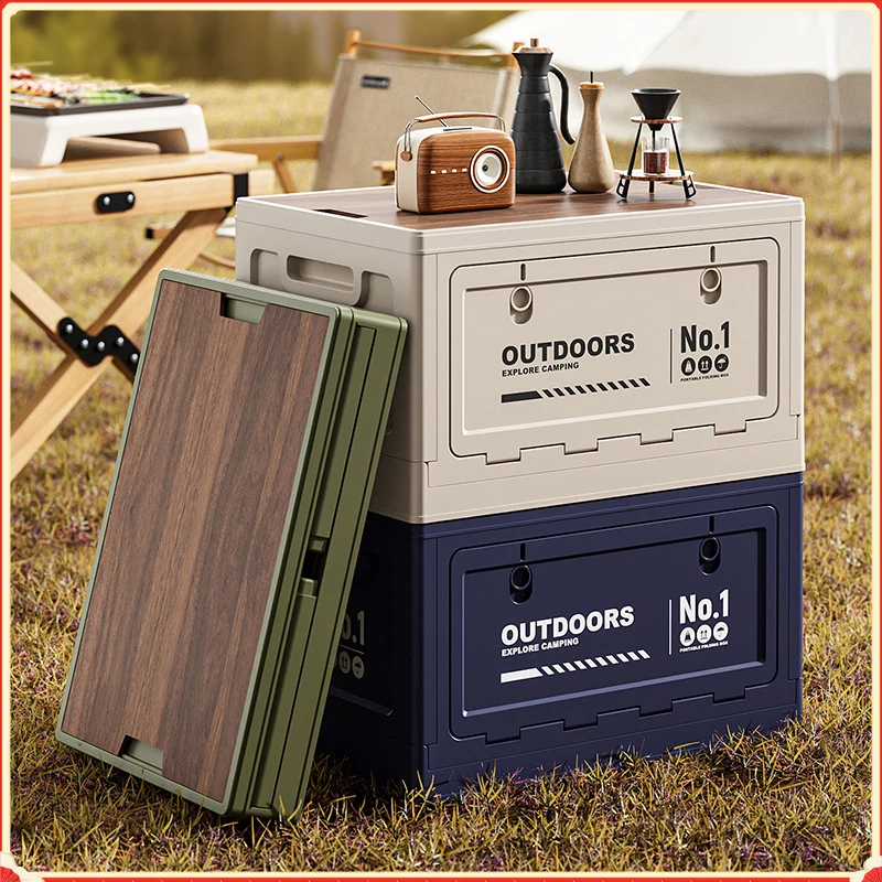Collapsible Storage Bin Side Door Design Portable Container for Camping Home Car Use
Collapsible Storage Bin Side Door Design Portable Container for Camping Home Car Use