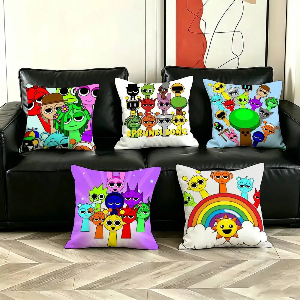 Game S-Sprunki fun Pillow Case for Sofa Living Room Home office Decor Protective Cover
Game S-Sprunki fun Pillow Case for Sofa Living Room Home office Decor Protective Cover