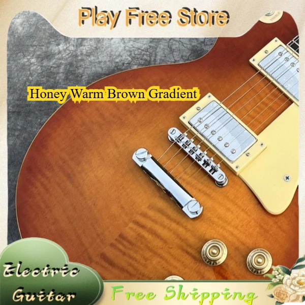 LPK Electric Guitar Honey Warm Brown Gradient HH Pickup Fixed Bridge Beginner Balanced Versatile Main Piano Model Best Seller
LPK Electric Guitar Honey Warm Brown Gradient HH Pickup Fixed Bridge Beginner Balanced Versatile Main Piano Model Best Seller