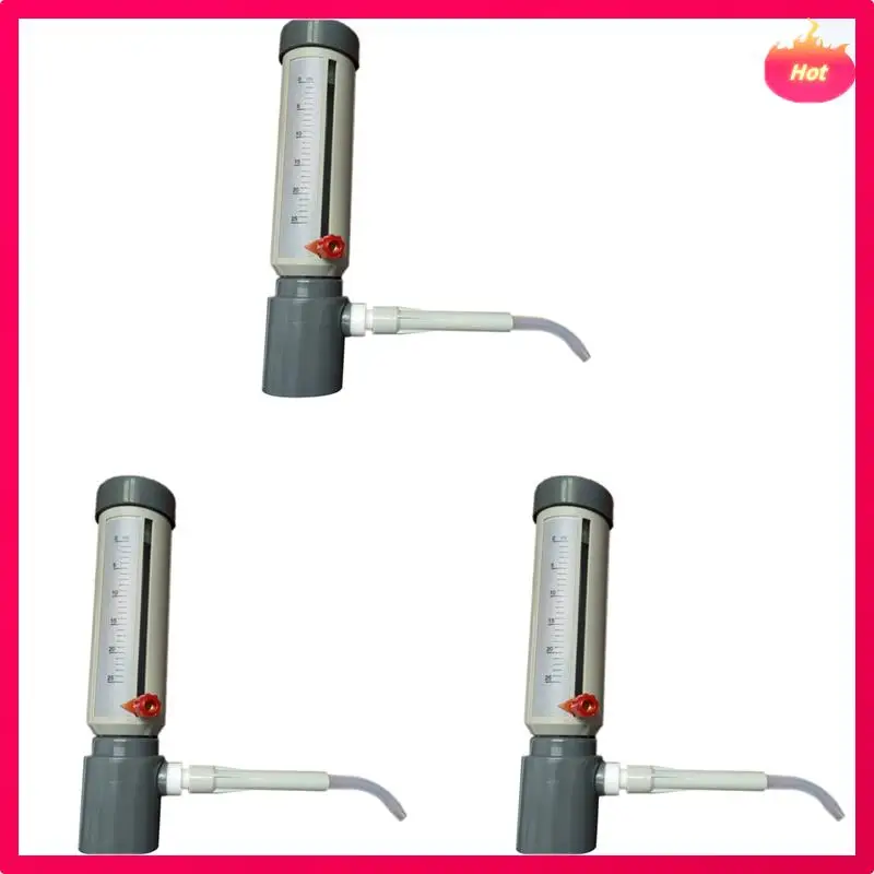 ABYP 3X Lab Bottle Top Dispenser Economic Semi-Automatic Liquid Dispenser Sleeve Type 5-25 Ml Adjustable Liquid Adder
ABYP 3X Lab Bottle Top Dispenser Economic Semi-Automatic Liquid Dispenser Sleeve Type 5-25 Ml Adjustable Liquid Adder