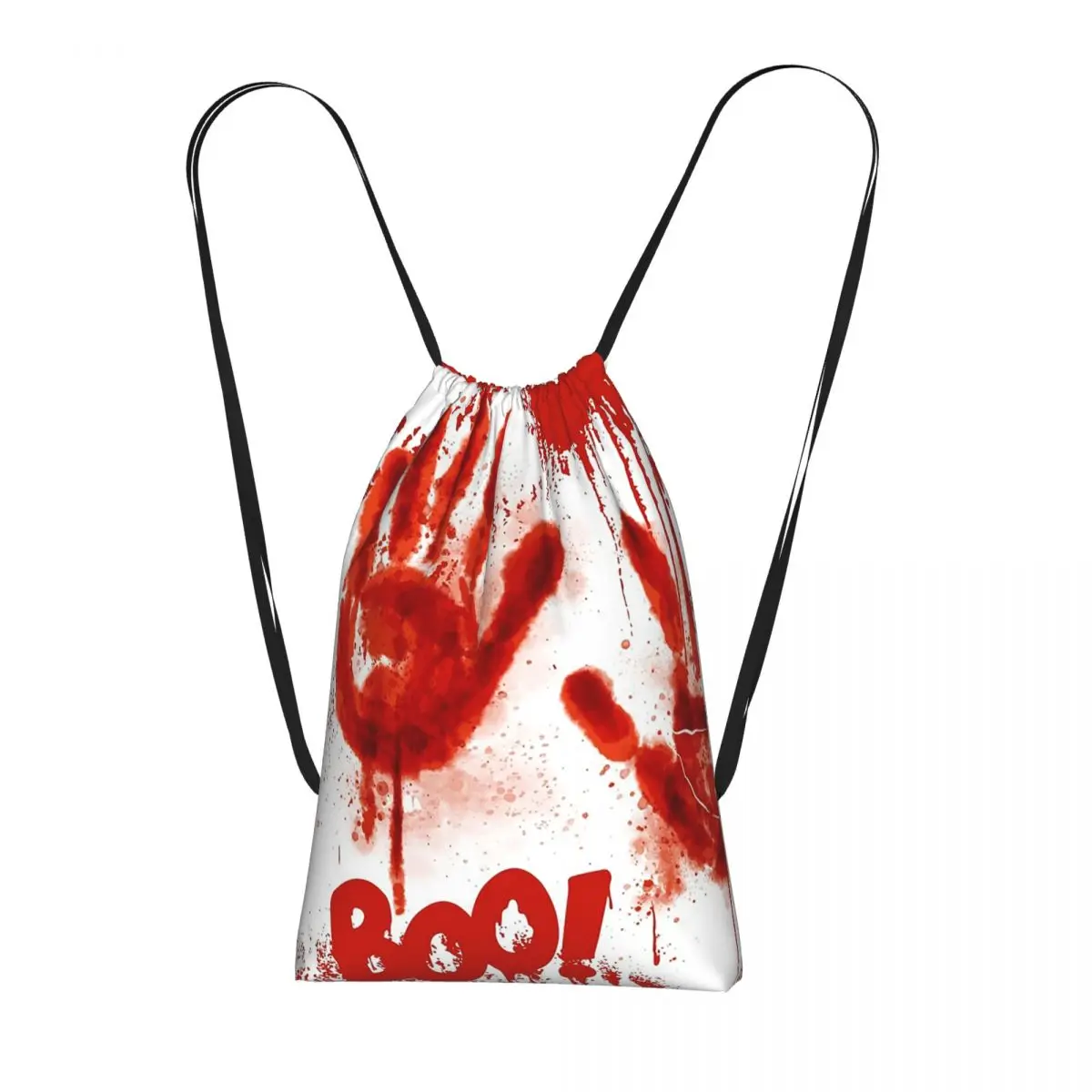 Palm-Sized Bloody Handprint Halloween Backpacks Portable Drawstring Bundle Pocket Sports Bag Book Bags for Man Woman School
Palm-Sized Bloody Handprint Halloween Backpacks Portable Drawstring Bundle Pocket Sports Bag Book Bags for Man Woman School