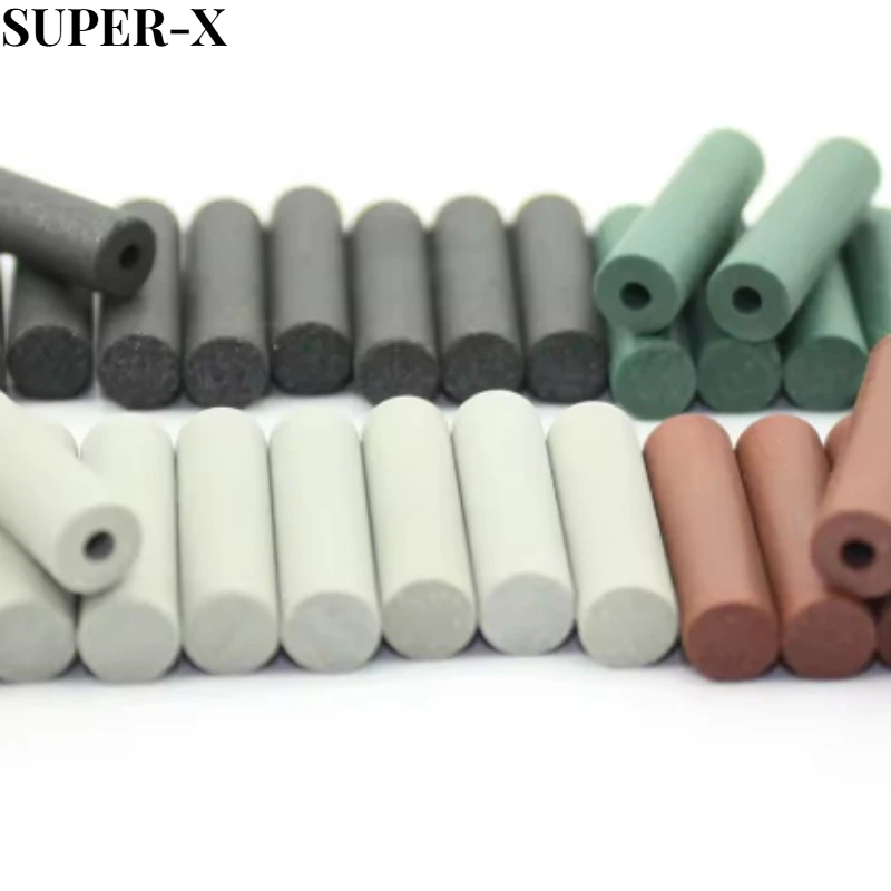 SUPER-X 100PCS/box Dental Rubber Polishing Particles Polishing Pillar Dental Polishing Materials Green / Brown/Black/Grey
SUPER-X 100PCS/box Dental Rubber Polishing Particles Polishing Pillar Dental Polishing Materials Green / Brown/Black/Grey