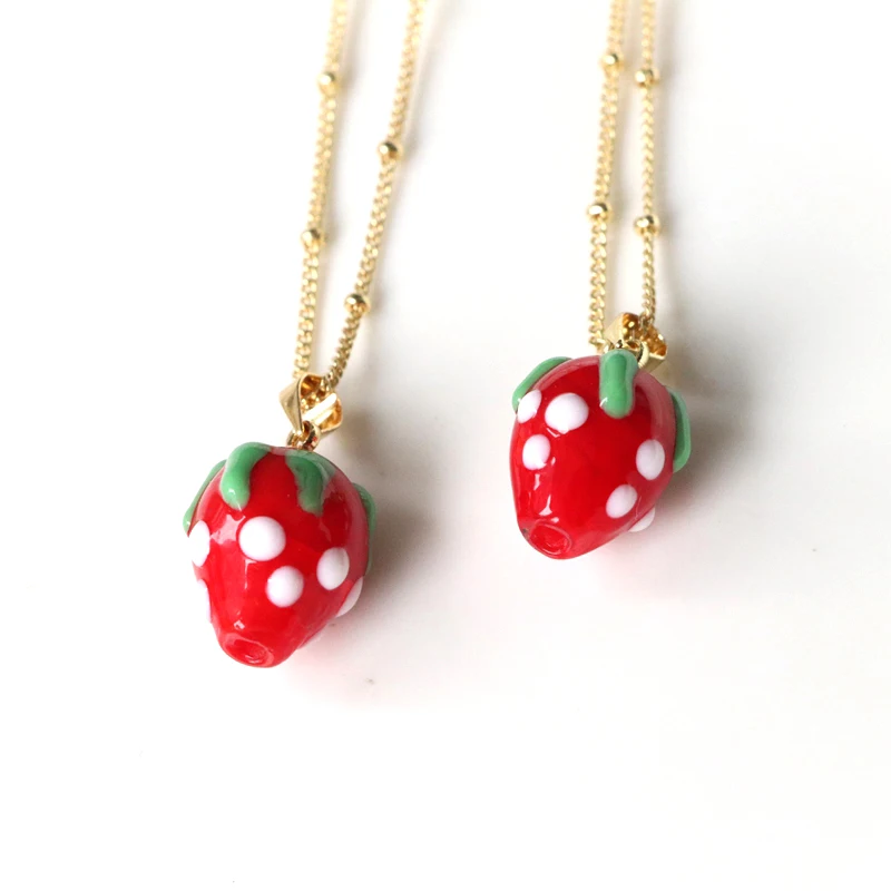 10Pcs/New Trendy Strawberry Charm Pendant Necklace For Women Couple Daily Party Wholesale Accessories Jewelry Gifts
10Pcs/New Trendy Strawberry Charm Pendant Necklace For Women Couple Daily Party Wholesale Accessories Jewelry Gifts