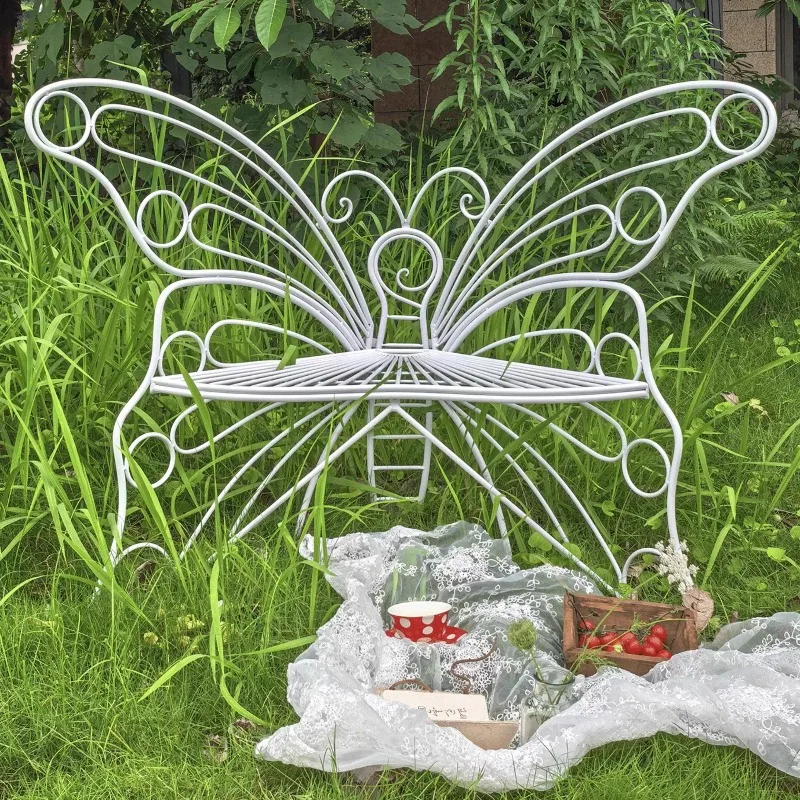 Iron Butterfly Garden Chair Outdoor Leisure Seating for Balcony/Homestay Retro Decorative Stool Fashion Simple Garden Furniture
Iron Butterfly Garden Chair Outdoor Leisure Seating for Balcony/Homestay Retro Decorative Stool Fashion Simple Garden Furniture