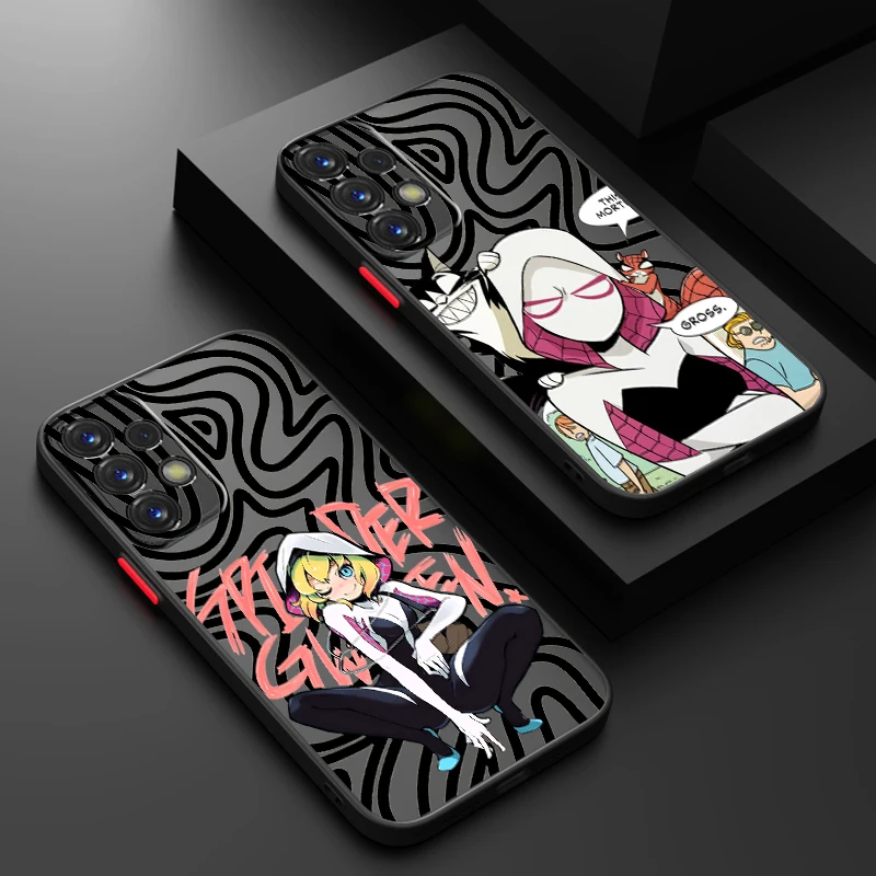 Spider Man Cartoon Frosted Translucent For Samsung Note 20 A35 A03 A54 A31 A22 A34 A14 A24 A04 A55 5G Funda Phone Case
Spider Man Cartoon Frosted Translucent For Samsung Note 20 A35 A03 A54 A31 A22 A34 A14 A24 A04 A55 5G Funda Phone Case