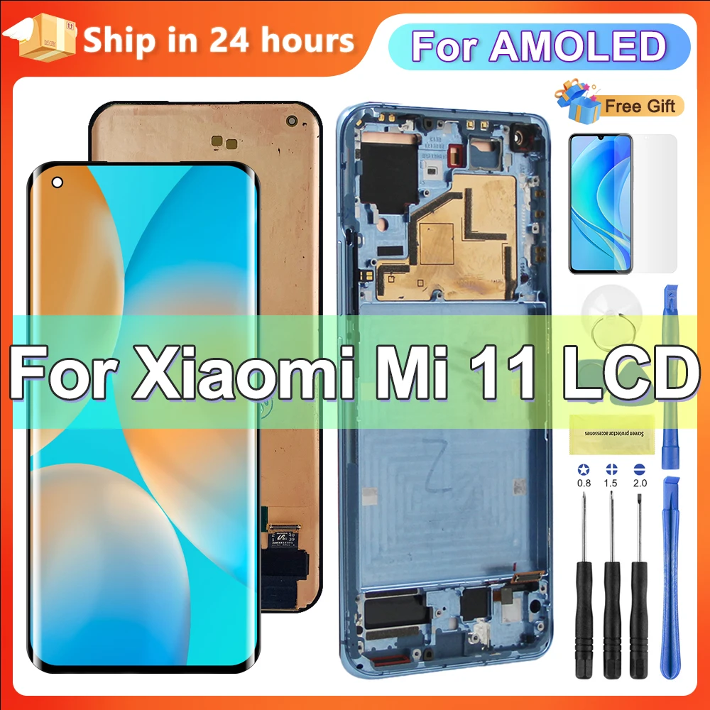 6,81 "Mi11 экран дисплея в сборе для Xiaomi Mi 11 M2011K2C M2011K2G ЖК-дисплей с цифровым преобразователем сенсорного экрана и заменой рамки
6,81 "Mi11 экран дисплея в сборе для Xiaomi Mi 11 M2011K2C M2011K2G ЖК-дисплей с цифровым преобразователем сенсорного экрана и заменой рамки
