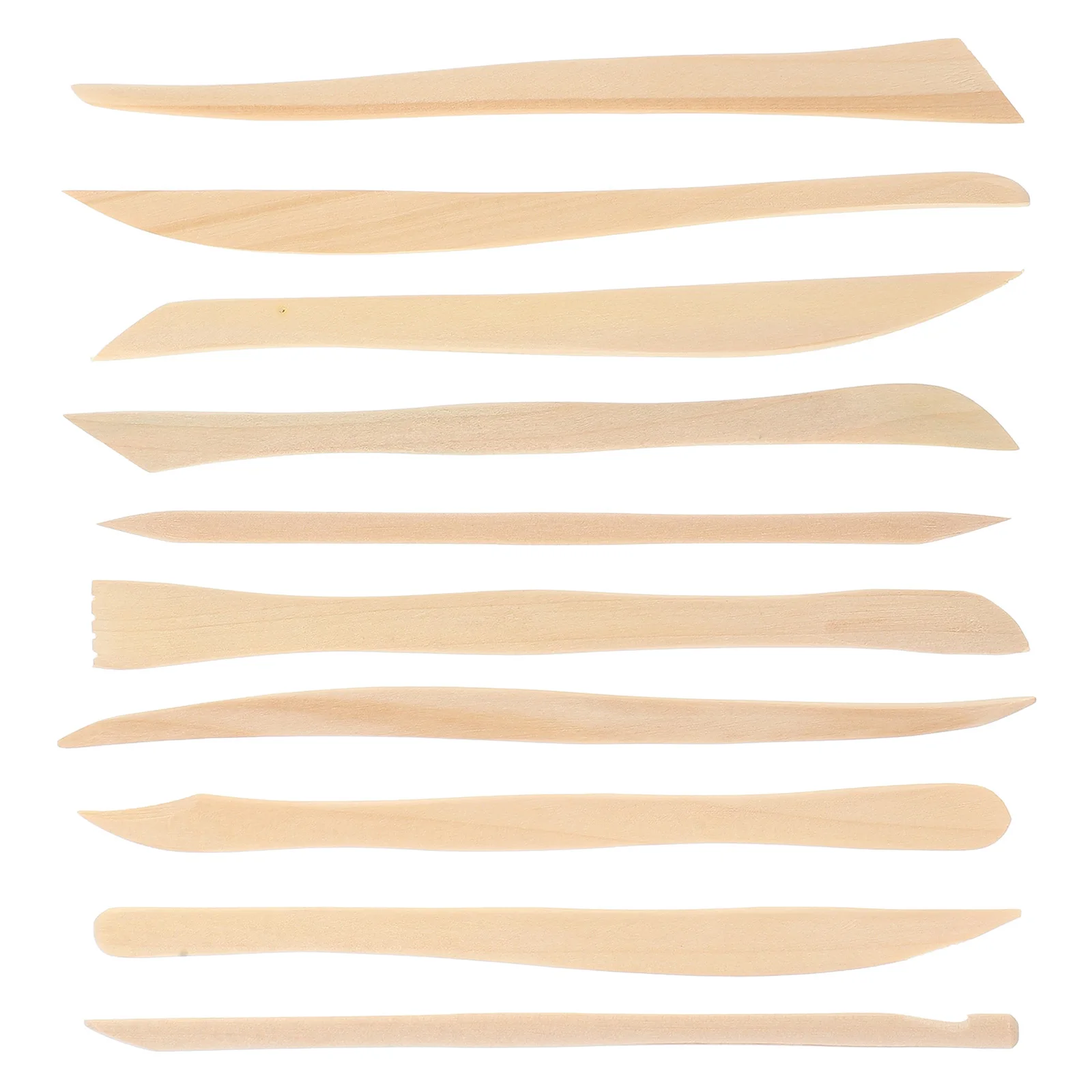 10pcs Clay Sculpting Tools Double Ended Pottery Ceramic Carving Modeling Shaping Smoothing Scraping Cleaning Wooden Crafts
10pcs Clay Sculpting Tools Double Ended Pottery Ceramic Carving Modeling Shaping Smoothing Scraping Cleaning Wooden Crafts