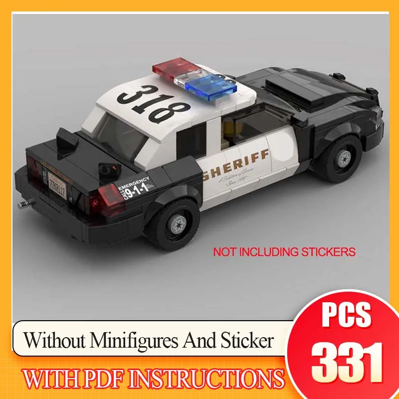 MOC строительные кирпичи Корона полицейский крейсер модульный городской сервис модель автомобиля технология подарки праздник сборка детские игрушки костюм
MOC строительные кирпичи Корона полицейский крейсер модульный городской сервис модель автомобиля технология подарки праздник сборка детские игрушки костюм