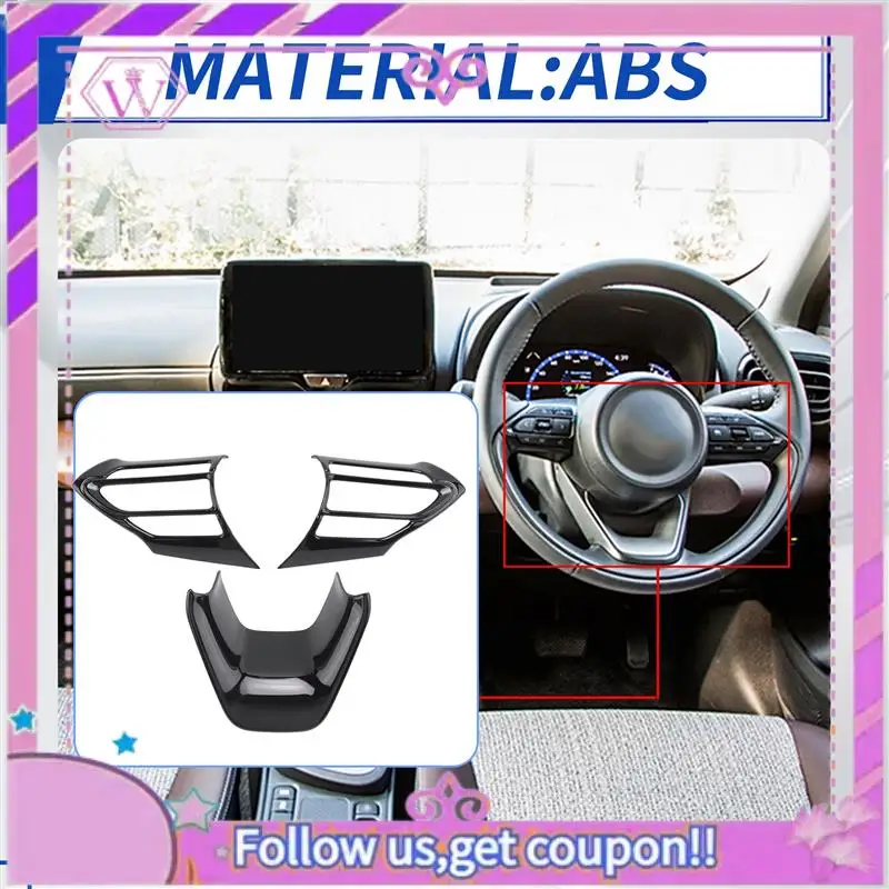 Новейшая накладка на руль автомобиля из АБС-пластика для Toyota Yaris Cross 2020 2021, отделка
Новейшая накладка на руль автомобиля из АБС-пластика для Toyota Yaris Cross 2020 2021, отделка