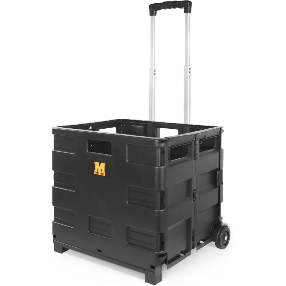 51051 Collapsible Black Rolling olding Dolly Cart or Teachers - Multi-unctional Dolly with Extra Storage Durable Wheels and Easy
51051 Collapsible Black Rolling olding Dolly Cart or Teachers - Multi-unctional Dolly with Extra Storage Durable Wheels and Easy