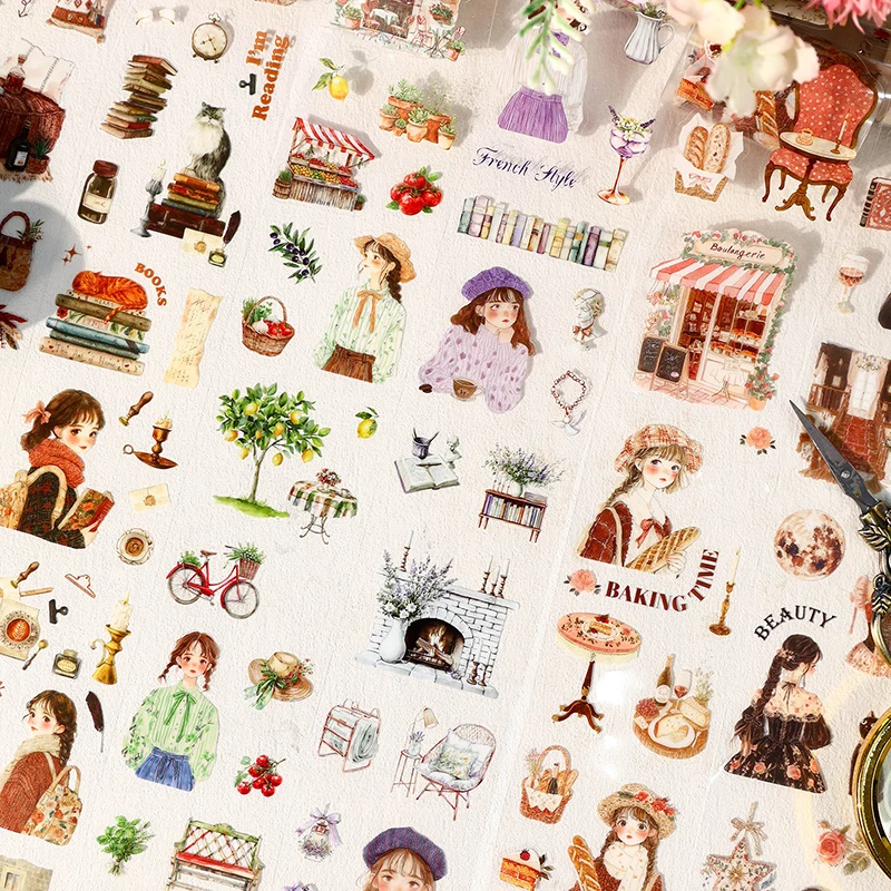 1 Roll Young Girls Series Tapes Scrapbooking Stickers Perfect for Collage Journaling Craft Diy Supplies
1 Roll Young Girls Series Tapes Scrapbooking Stickers Perfect for Collage Journaling Craft Diy Supplies
