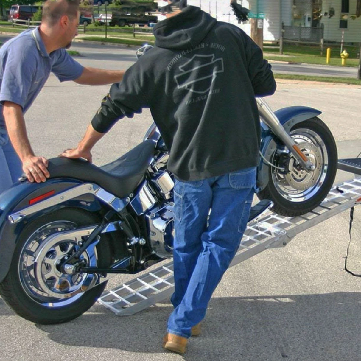 Popular and High Quality Aluminum Loading Ramp ATV/ UTV ramp Utility Outdoor Motorcycle ramp
Popular and High Quality Aluminum Loading Ramp ATV/ UTV ramp Utility Outdoor Motorcycle ramp