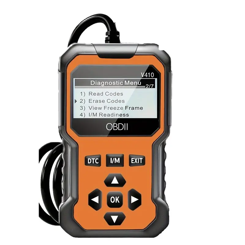 OBD2 Car Engine Fault Diagnostic Tool V410 Code Reader Card Multi-Language Engine Fault Code Reader Scanner Orange
OBD2 Car Engine Fault Diagnostic Tool V410 Code Reader Card Multi-Language Engine Fault Code Reader Scanner Orange