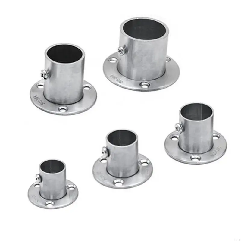 R9UF Stainless Steel Pole Socket Flange Rod Holder Wall Mount Pipe Bracket for Closet Wardrobe Shower Curtain Rod (Silver)
R9UF Stainless Steel Pole Socket Flange Rod Holder Wall Mount Pipe Bracket for Closet Wardrobe Shower Curtain Rod (Silver)