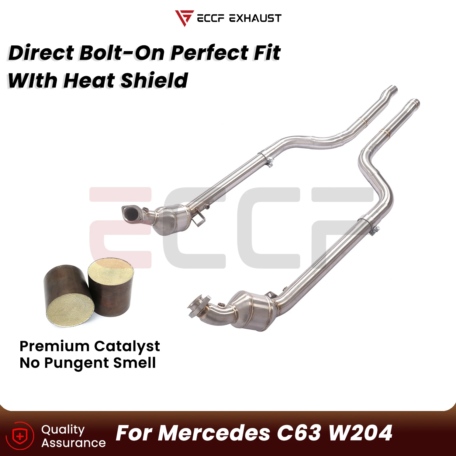 Sporty Downpipe For Mercedes C63 W204 Aggressive Exhaust Sound Plug and Play Upgrade Performance
Sporty Downpipe For Mercedes C63 W204 Aggressive Exhaust Sound Plug and Play Upgrade Performance