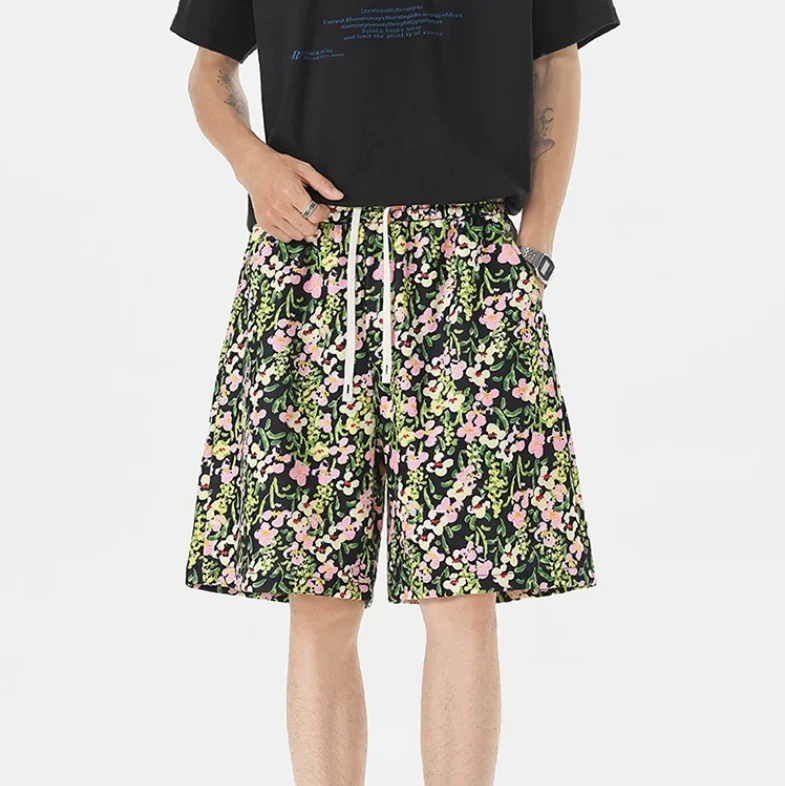 Floral Printed Man Shorts Pants Loose Streetwear 5XL Summer Casual Vacation Hawaiian Bermuda Masculina Vintage Mens Short Hombre
Floral Printed Man Shorts Pants Loose Streetwear 5XL Summer Casual Vacation Hawaiian Bermuda Masculina Vintage Mens Short Hombre