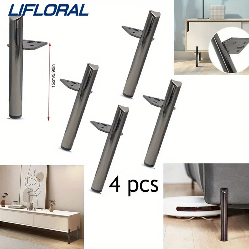 4pcs Sofa Coffee Table Cupboard Cabinet TV Stand Feet Furniture Legs Modern Design Furniture Feet Metal Sofa Legs Replacement
4pcs Sofa Coffee Table Cupboard Cabinet TV Stand Feet Furniture Legs Modern Design Furniture Feet Metal Sofa Legs Replacement