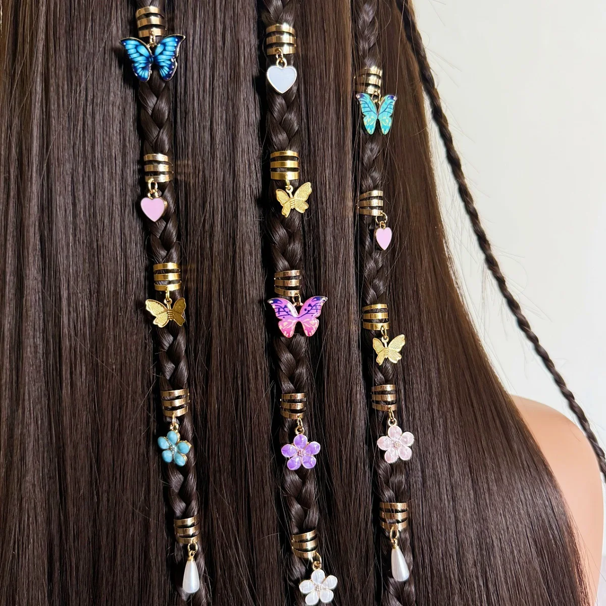 20pcs butterfly alloy lace love water drop pendant DIY braid hair accessories hairpin
20pcs butterfly alloy lace love water drop pendant DIY braid hair accessories hairpin