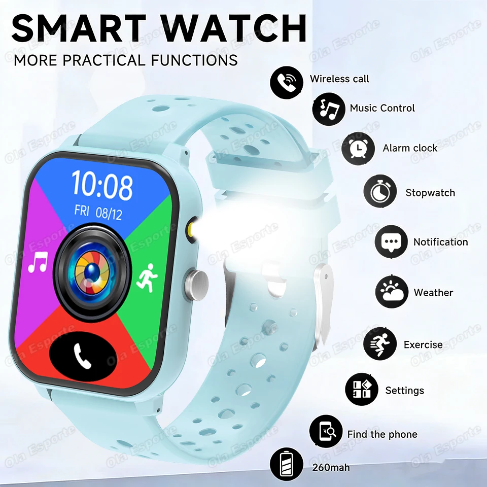 Новые умные часы для игр, 1,83 дюйма, Bluetooth, вызовы, спортивный режим, управление музыкой/камерой, светодиодный фонарик, умные часы для Android/IOS tranyago
Новые умные часы для игр, 1,83 дюйма, Bluetooth, вызовы, спортивный режим, управление музыкой/камерой, светодиодный фонарик, умные часы для Android/IOS tranyago