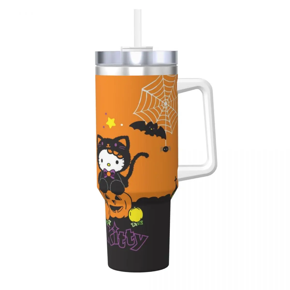 Stainless Steel Tumbler Hello Kitty Halloween Mugs Cup With Straws Camping Cold and Hot Water Bottle Insulated 40oz Thermal Cups
Stainless Steel Tumbler Hello Kitty Halloween Mugs Cup With Straws Camping Cold and Hot Water Bottle Insulated 40oz Thermal Cups