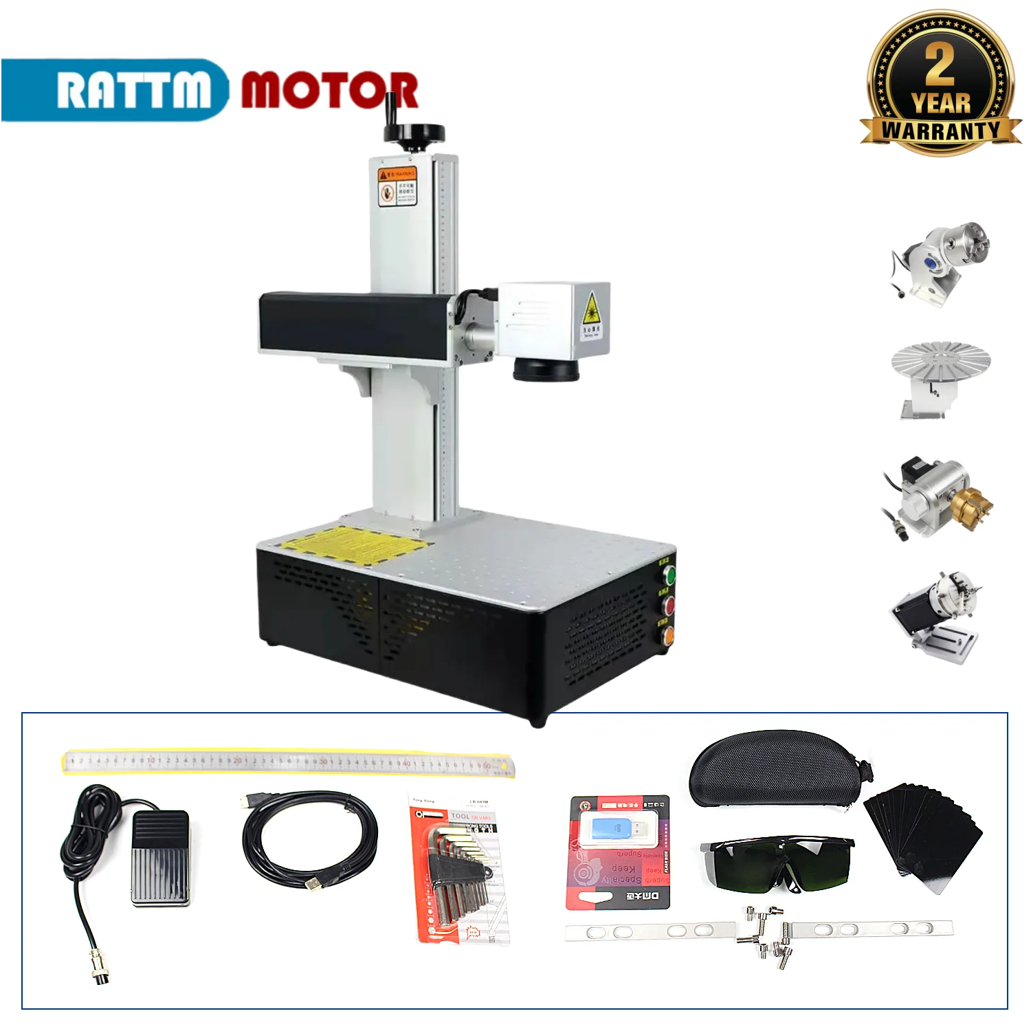 RC1001 Galvo Head JPT MOPA M7 Fiber Laser Color Engraving Machine 20W-100w Laser Marking Stainless Steel Aluminum Metal Rotary
RC1001 Galvo Head JPT MOPA M7 Fiber Laser Color Engraving Machine 20W-100w Laser Marking Stainless Steel Aluminum Metal Rotary