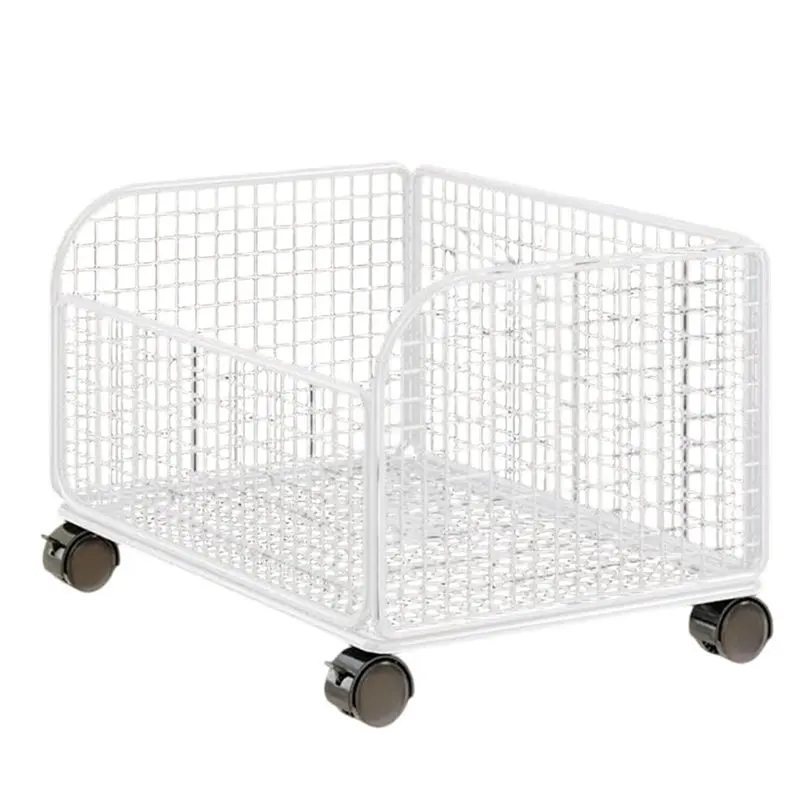 LICE-Rolling File Organizer Cart Under Desk Mobile Mesh With Lockable Casters For Small Spaces White
LICE-Rolling File Organizer Cart Under Desk Mobile Mesh With Lockable Casters For Small Spaces White
