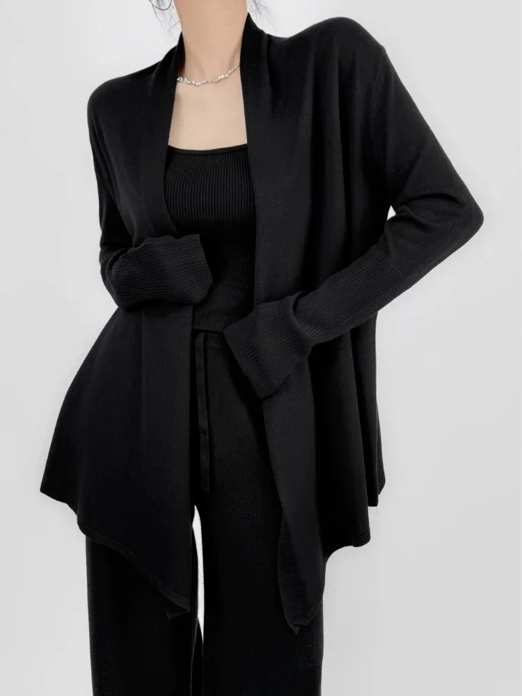 Fashion Knitted Cardigan Women's Autumn and Winter Lazy Relaxation Paper People Slim Outer Sweater Coat Long Top Trendy
Fashion Knitted Cardigan Women's Autumn and Winter Lazy Relaxation Paper People Slim Outer Sweater Coat Long Top Trendy