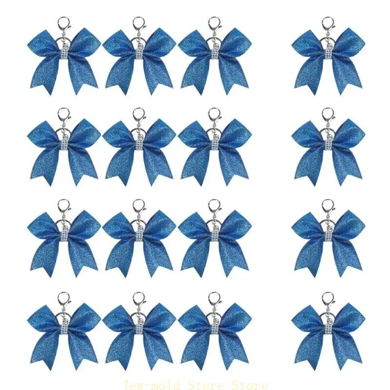 C71B Fashionable Cheerleading Bowknot Keychain Portable Bowknot Keyring Accessory Unique Bowknot Pendant for Cheer Enthusiast
C71B Fashionable Cheerleading Bowknot Keychain Portable Bowknot Keyring Accessory Unique Bowknot Pendant for Cheer Enthusiast