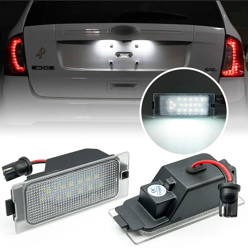 2Pcs White LED License Plate Light For Ford Escape MK2 08-12 Edge MK1 07-14 Mercury Mariner Number Plate Lamp OEM# 7T4Z13550A
2Pcs White LED License Plate Light For Ford Escape MK2 08-12 Edge MK1 07-14 Mercury Mariner Number Plate Lamp OEM# 7T4Z13550A