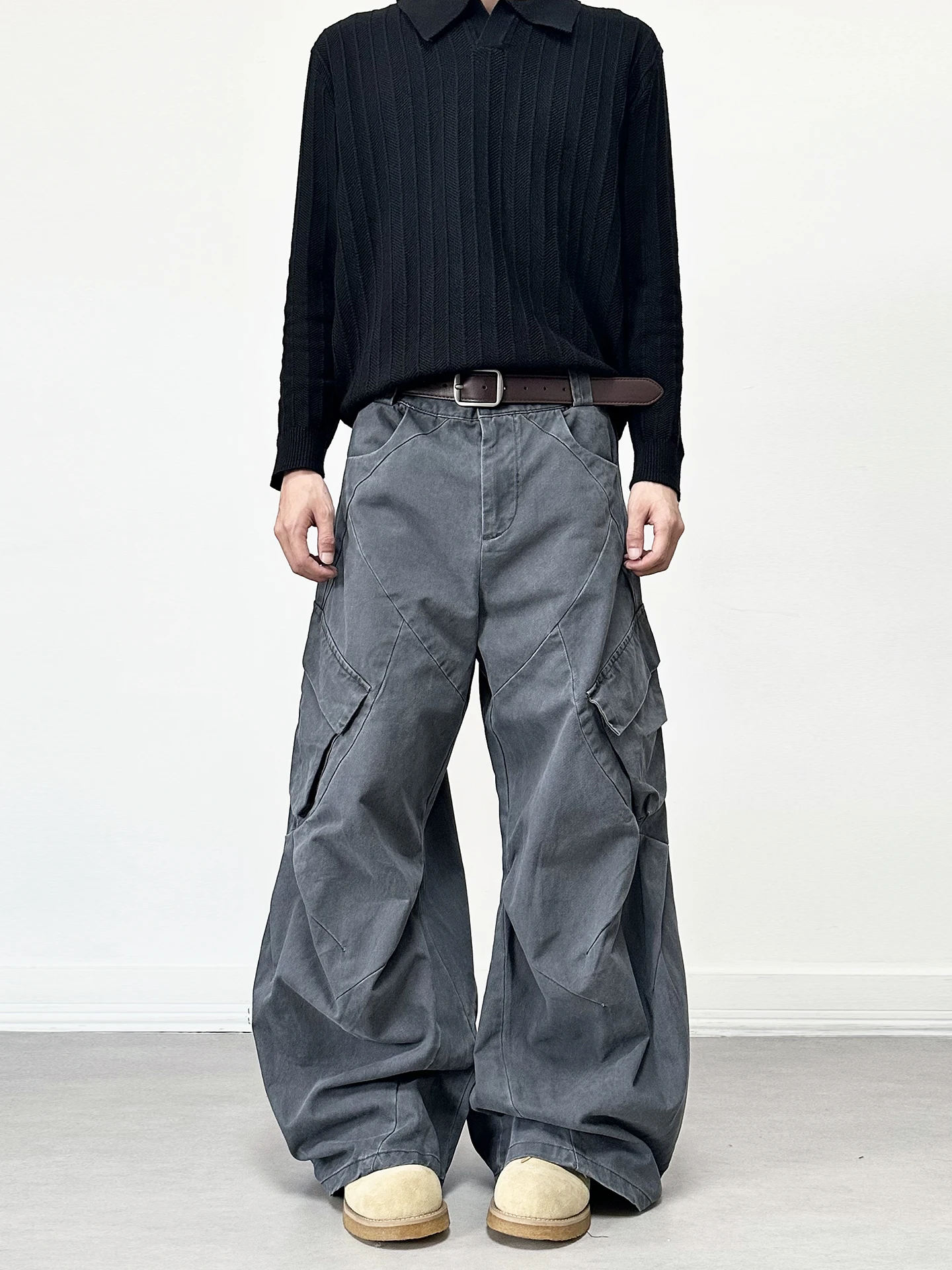 American High Street Vintage Washed Deconstructed Knife Workwear Pants Loose Wide Leg Casual Long Trousers for Men And Women
American High Street Vintage Washed Deconstructed Knife Workwear Pants Loose Wide Leg Casual Long Trousers for Men And Women