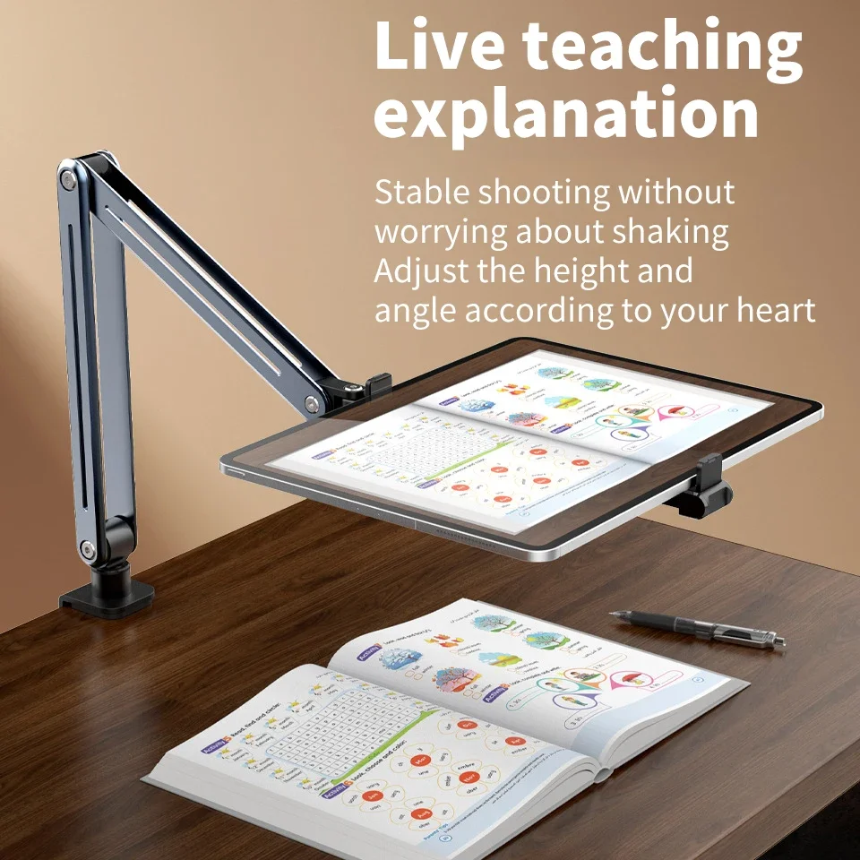 Tablet stand desktop lazy person cantilever support stand 360 ° rotation telescopic cell phone stand bedside stand
Tablet stand desktop lazy person cantilever support stand 360 ° rotation telescopic cell phone stand bedside stand