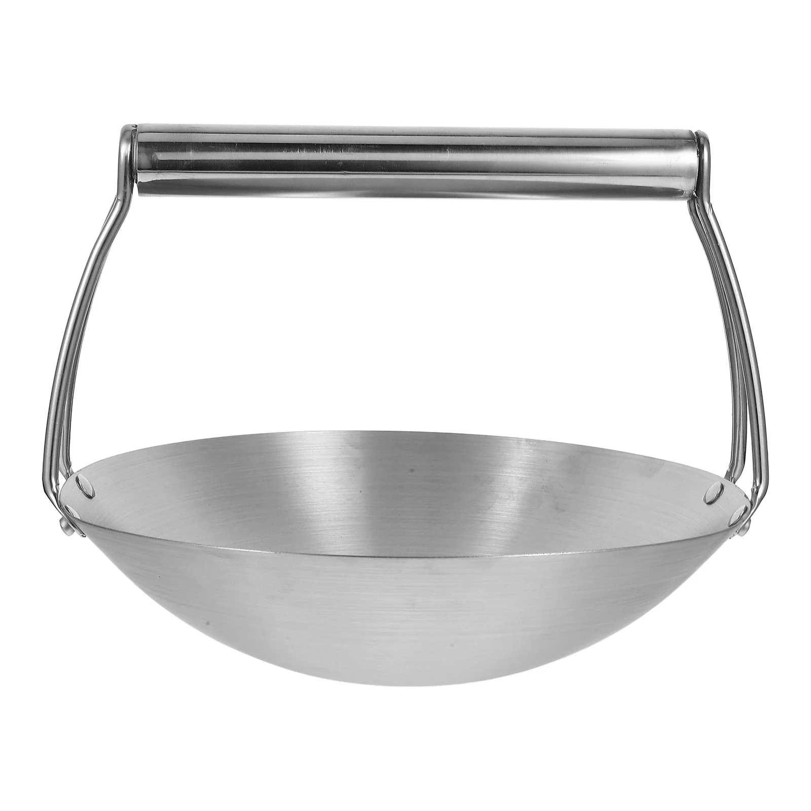 Stainless Steel Hanging Pot Large Capacity Kitchen With Handle Deepened Scoop Tool For Stewing Frying Sautéing Metal Soup Water
Stainless Steel Hanging Pot Large Capacity Kitchen With Handle Deepened Scoop Tool For Stewing Frying Sautéing Metal Soup Water