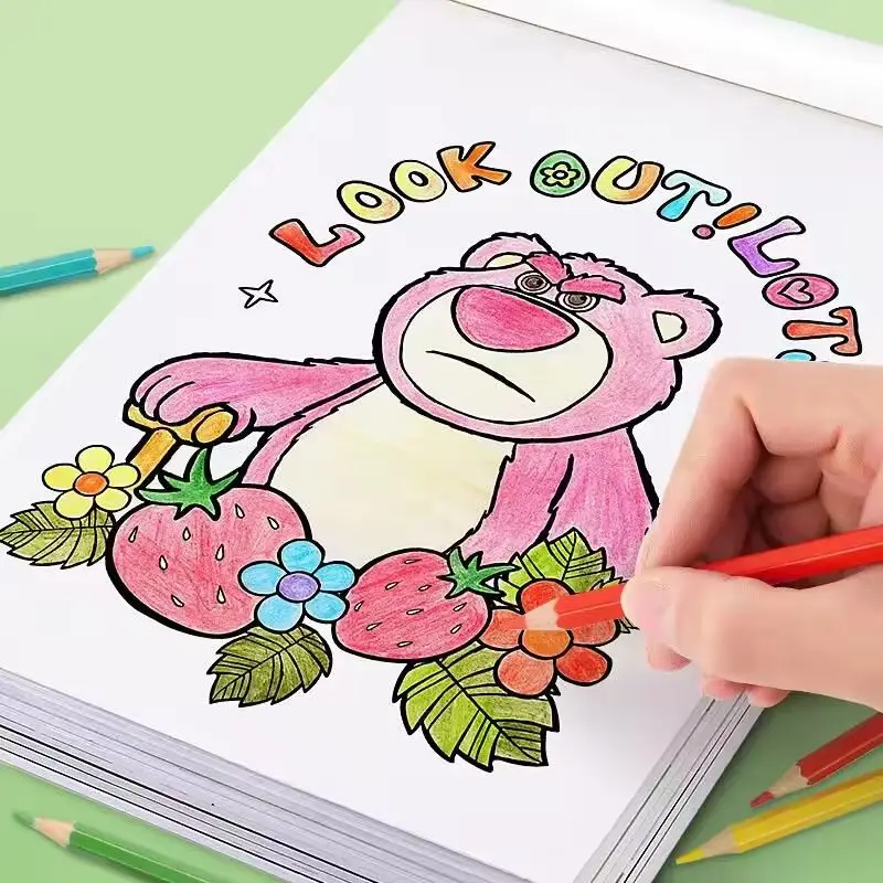 Книжка-раскраска с героями мультфильмов «Ститч» Marvel Disney Lilo & Stitch, детская живопись, копия граффити для детского сада, книга для эскизов, детский подарок
Книжка-раскраска с героями мультфильмов «Ститч» Marvel Disney Lilo & Stitch, детская живопись, копия граффити для детского сада, книга для эскизов, детский подарок