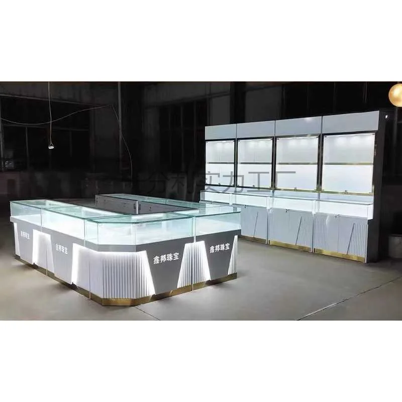 Customized Jewelry Display Cabinet Mall Jewelry Silver Accessories Watch Glasses Jade Jadeite Commercial Glass Display Cabi
Customized Jewelry Display Cabinet Mall Jewelry Silver Accessories Watch Glasses Jade Jadeite Commercial Glass Display Cabi