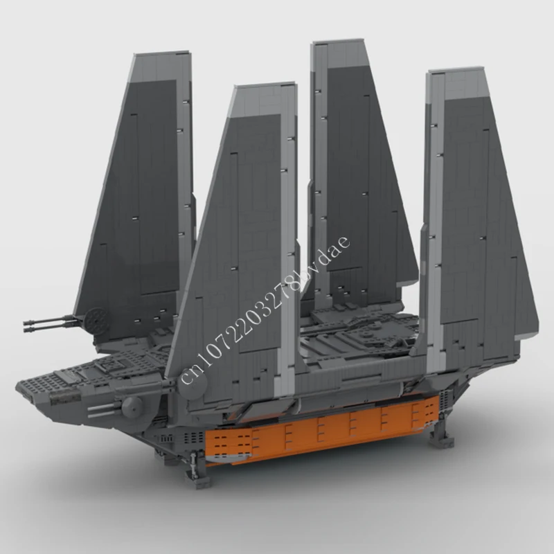 4481 шт. Zeta-класс тяжелый грузовой челнок космическая война военный MOC космический корабль боевые строительные блоки архитектура DIY модель игрушки подарок
4481 шт. Zeta-класс тяжелый грузовой челнок космическая война военный MOC космический корабль боевые строительные блоки архитектура DIY модель игрушки подарок