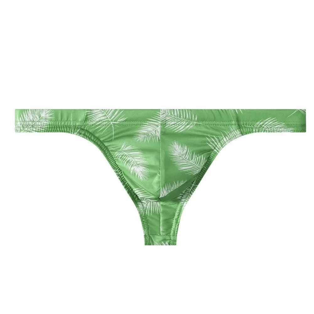 Comfort Thin Ice Silk Men Thongs Seamless Low Waist Underwear Feather Print Men Panties Sports
Comfort Thin Ice Silk Men Thongs Seamless Low Waist Underwear Feather Print Men Panties Sports