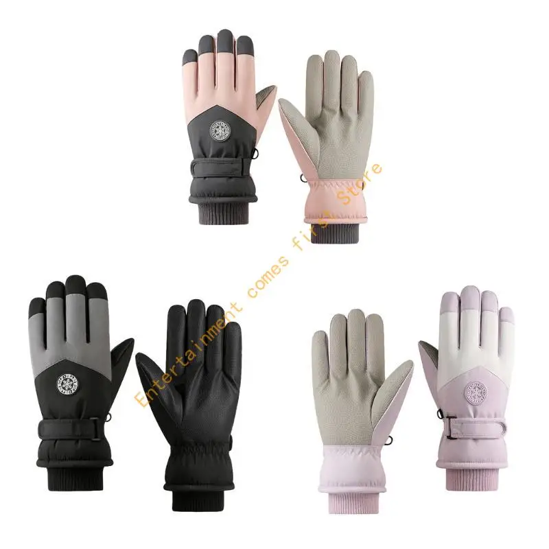 Gloves Windproof Warm Mittens for Skiing Snowboarding Shoveling Cycling Hiking 55KD
Gloves Windproof Warm Mittens for Skiing Snowboarding Shoveling Cycling Hiking 55KD