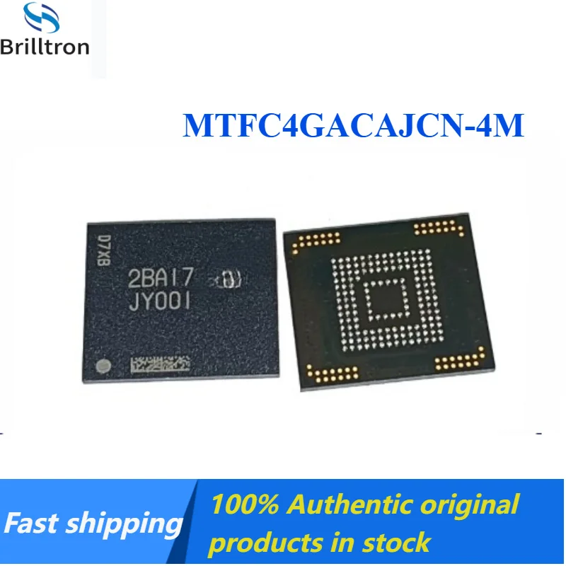 1-5PCS NEW MTFC4GACAJCN-4M IT JY001 BGA153 Brand New Original Stock Available, Fast Shipping.
1-5PCS NEW MTFC4GACAJCN-4M IT JY001 BGA153 Brand New Original Stock Available, Fast Shipping.