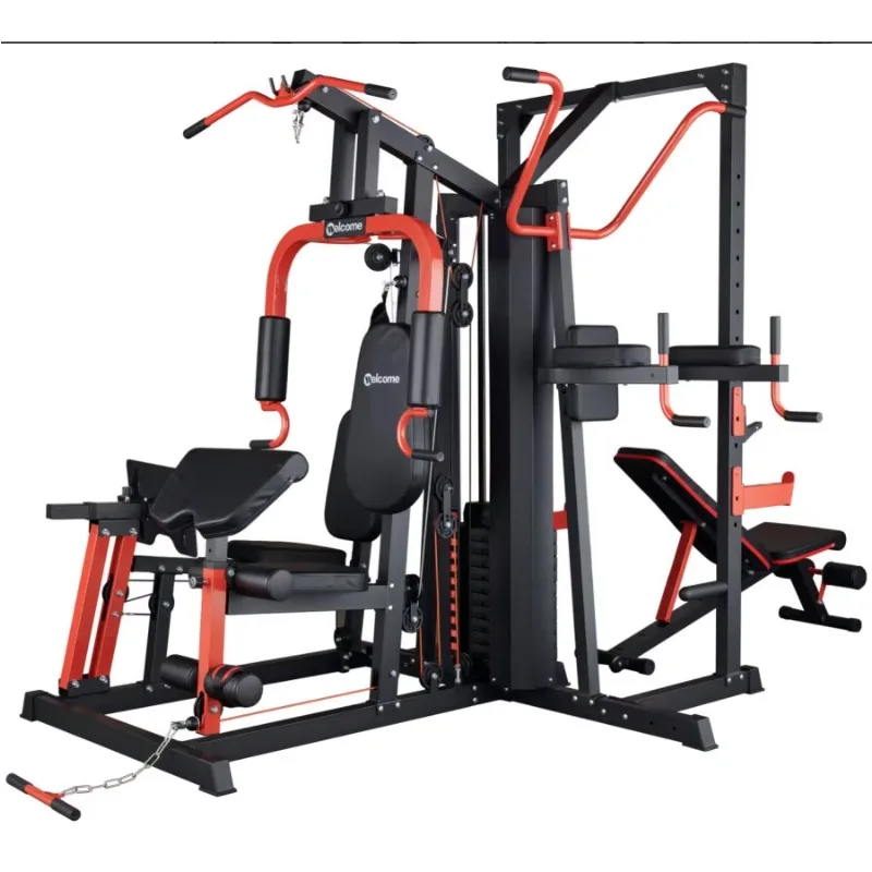 Steel Five-Person Standing Trainer, Multi-Functional Comprehensive Gym Equipment for Squat & Leg Workouts
Steel Five-Person Standing Trainer, Multi-Functional Comprehensive Gym Equipment for Squat & Leg Workouts