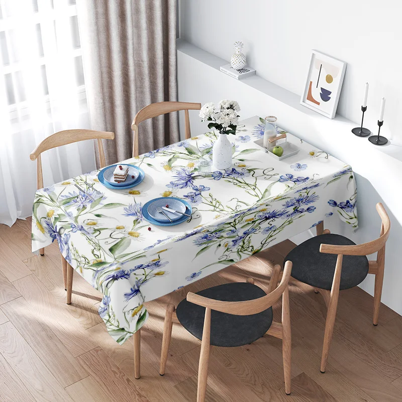 Delightful Floral TableclothUpgrade Your Dining Space with this Beautiful Blue Green Print Cover Perfect for Home Decor
Delightful Floral TableclothUpgrade Your Dining Space with this Beautiful Blue Green Print Cover Perfect for Home Decor