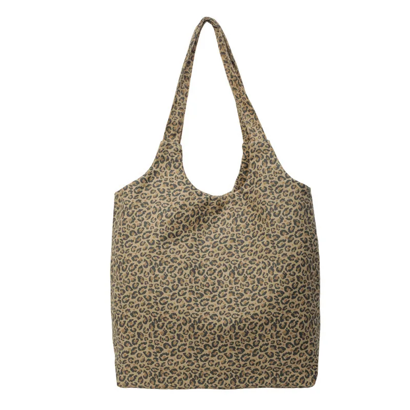 Trend Versatile Superior Quality Art Versatile Casual Canvas Lazy Style Plaid Leopard Pattern Summer Large Capacity Shoulder Bag
Trend Versatile Superior Quality Art Versatile Casual Canvas Lazy Style Plaid Leopard Pattern Summer Large Capacity Shoulder Bag
