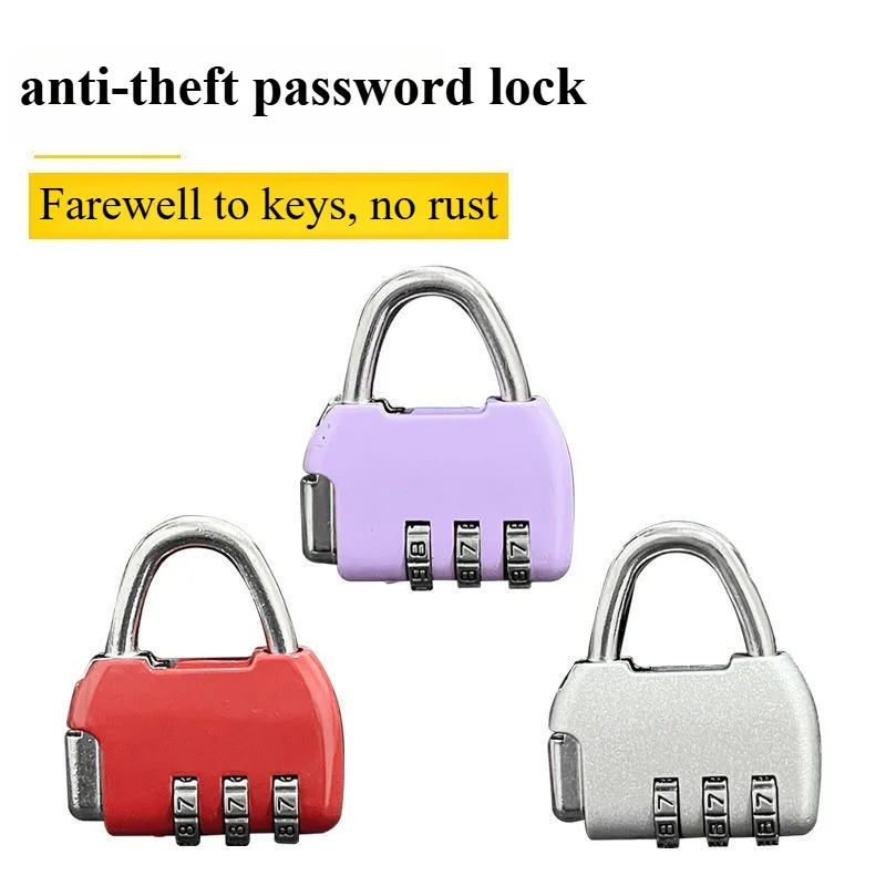 Resettable Combination Padlock - Keyless Mini Lock for Gym Locker, School Dorm, Travel Luggage, Backpack, Cabinet & Storage Box
Resettable Combination Padlock - Keyless Mini Lock for Gym Locker, School Dorm, Travel Luggage, Backpack, Cabinet & Storage Box